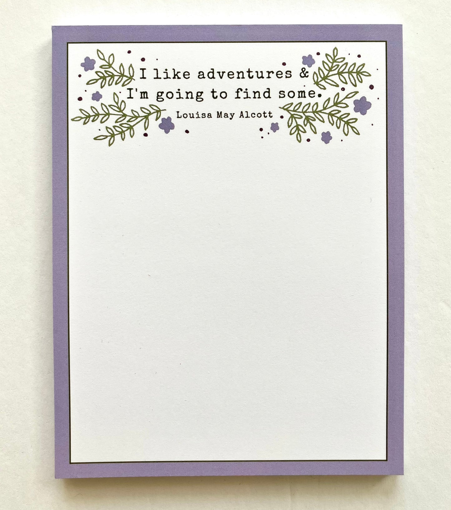 I like Adventures Notepad