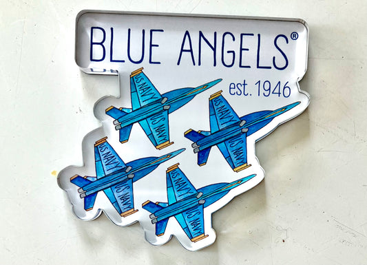 Blue Angels Diamond Acrylic Magnet
