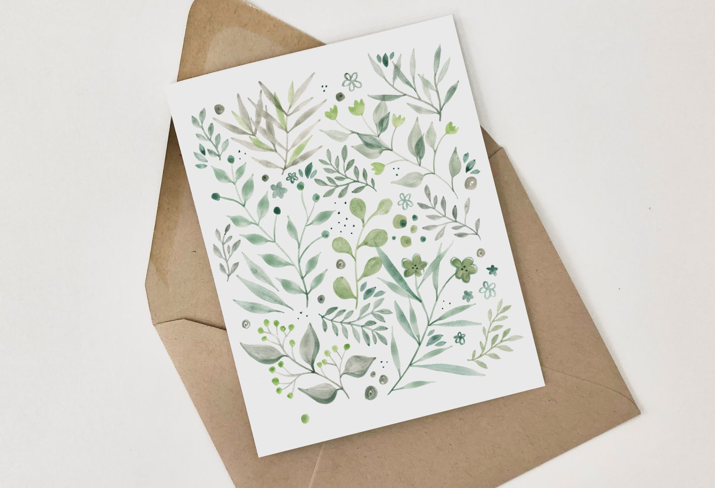 Foliage Greeting Card