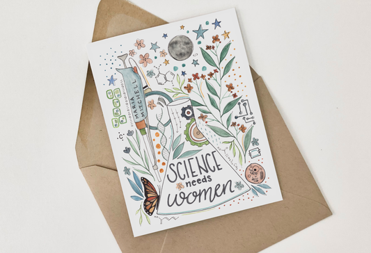 Maria Mitchell Science Greeting Card