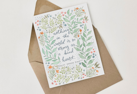 Frances Hodgson Burnett Greeting Card