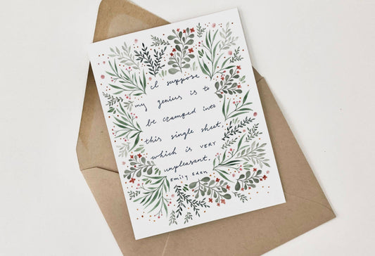 Emily Eden Greeting Card