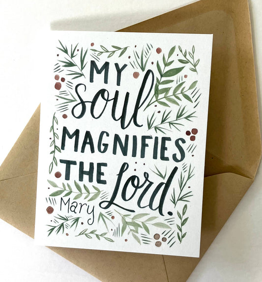 My Soul Greeting Card