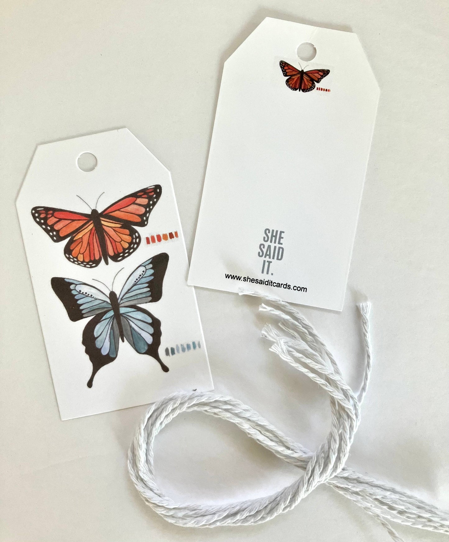 Butterfly Gift Tag