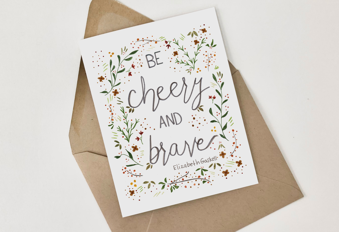 Elizabeth Gaskell Greeting Card