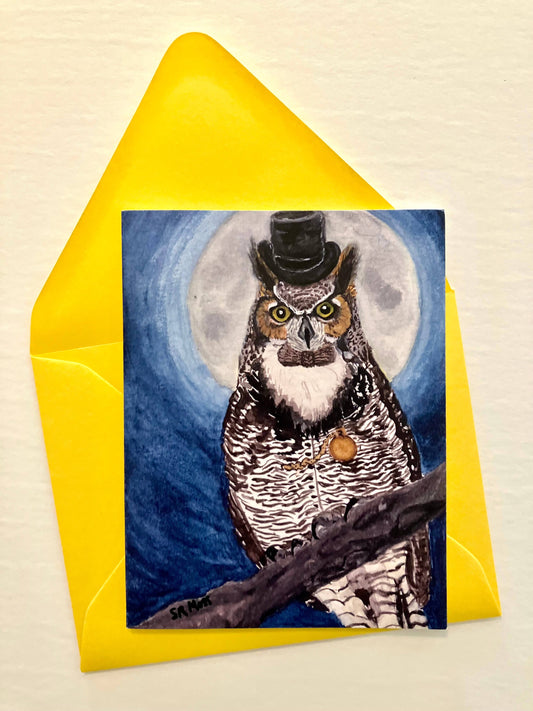 Sir Owl Card