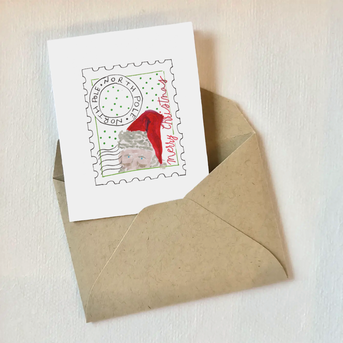 10 Santa Enclosure Cards