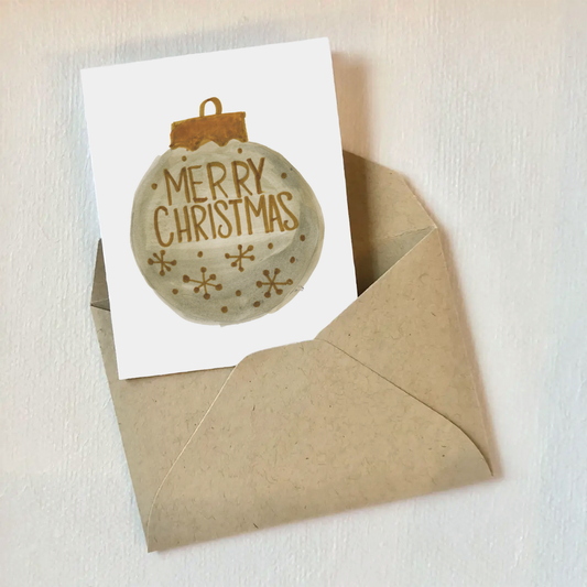 10 Ornament Enclosure Cards