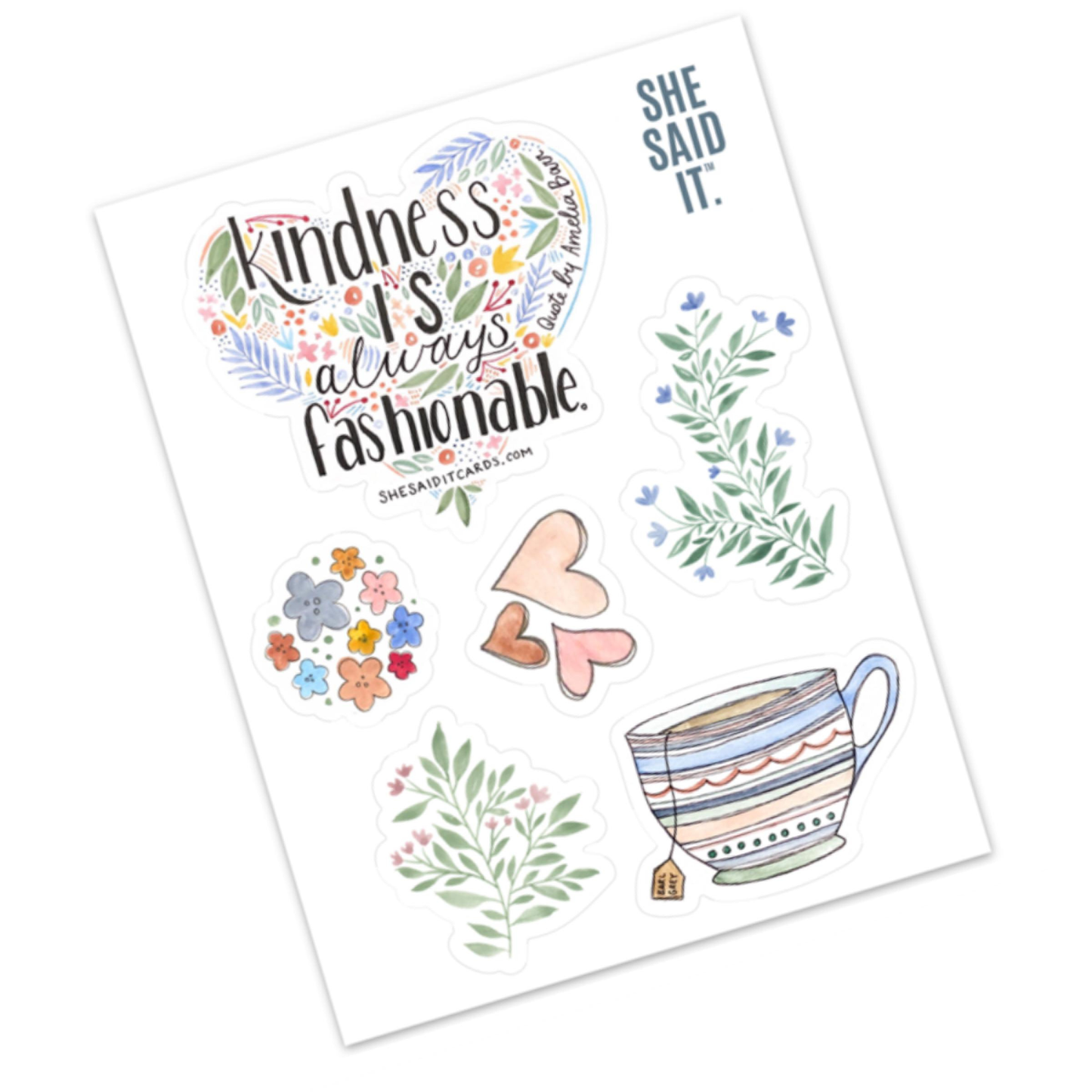 Kindness Sticker Sheet