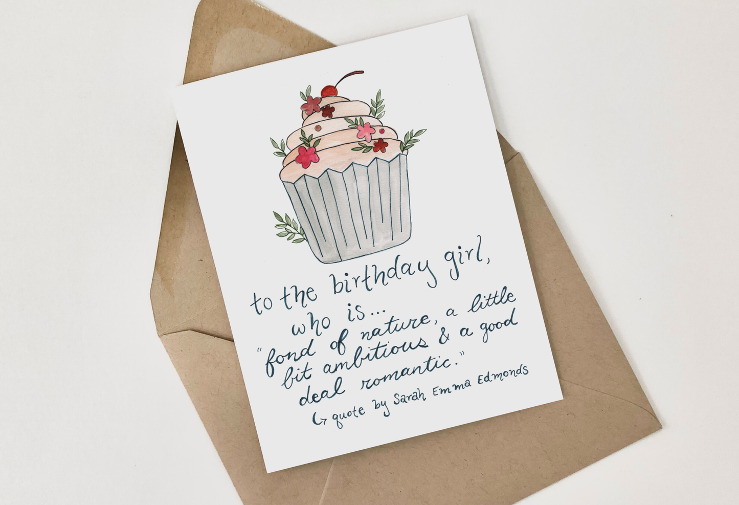 Birthday Card - Sarah Emma Edmonds